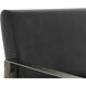 Earl Ash Grey / Brentwood Charcoal Leather Lounge Chair